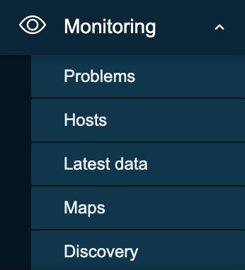 Monitoring Menu