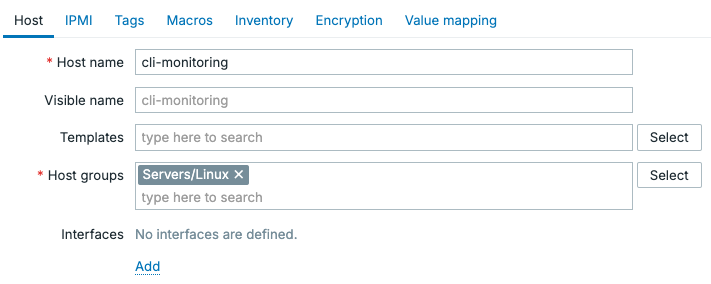 CLI Monitoring