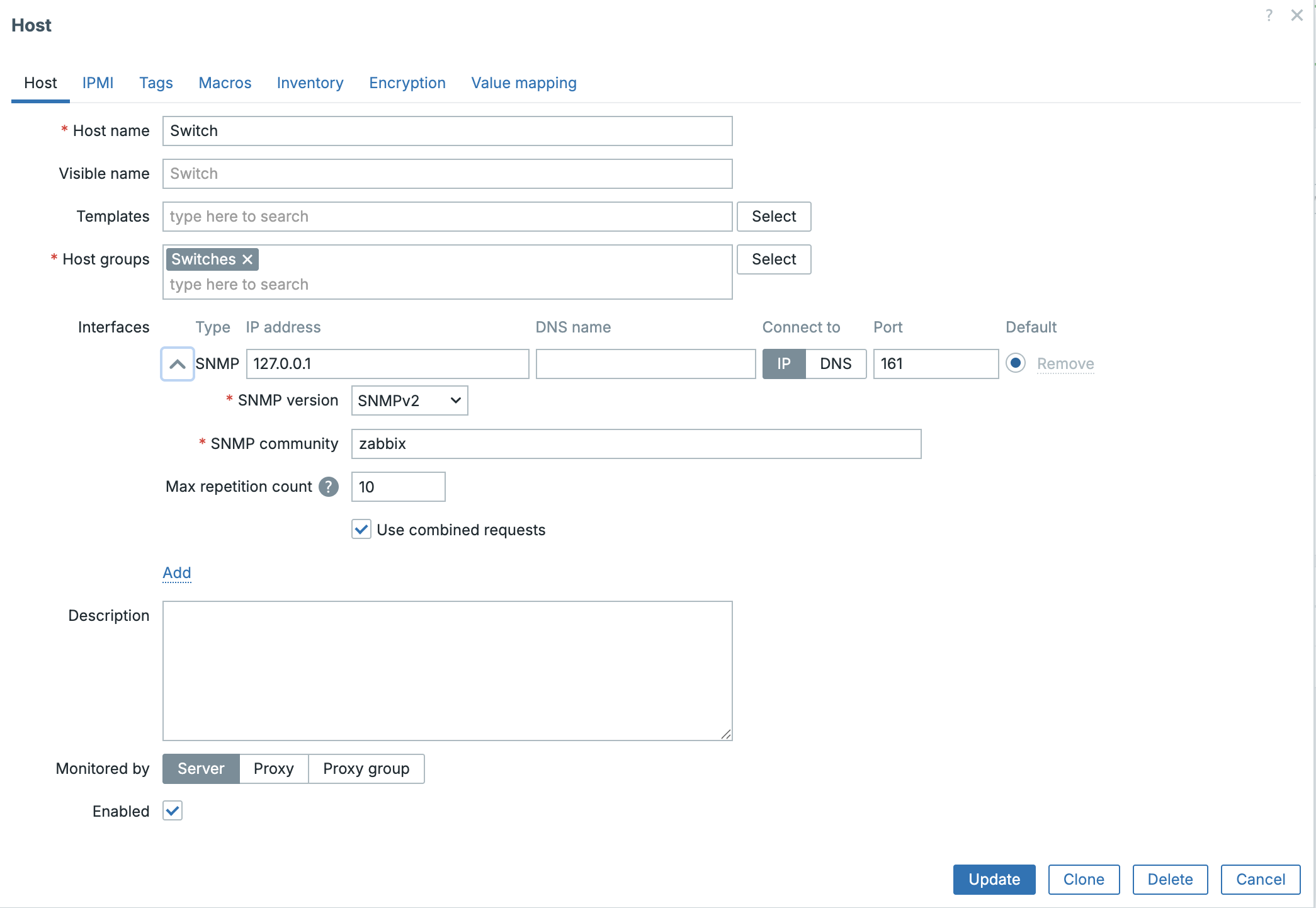 SNMP Interface
