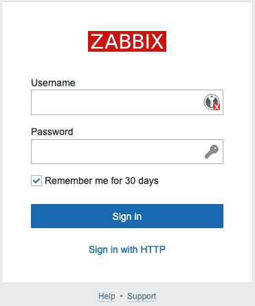 HTTP users authentication login