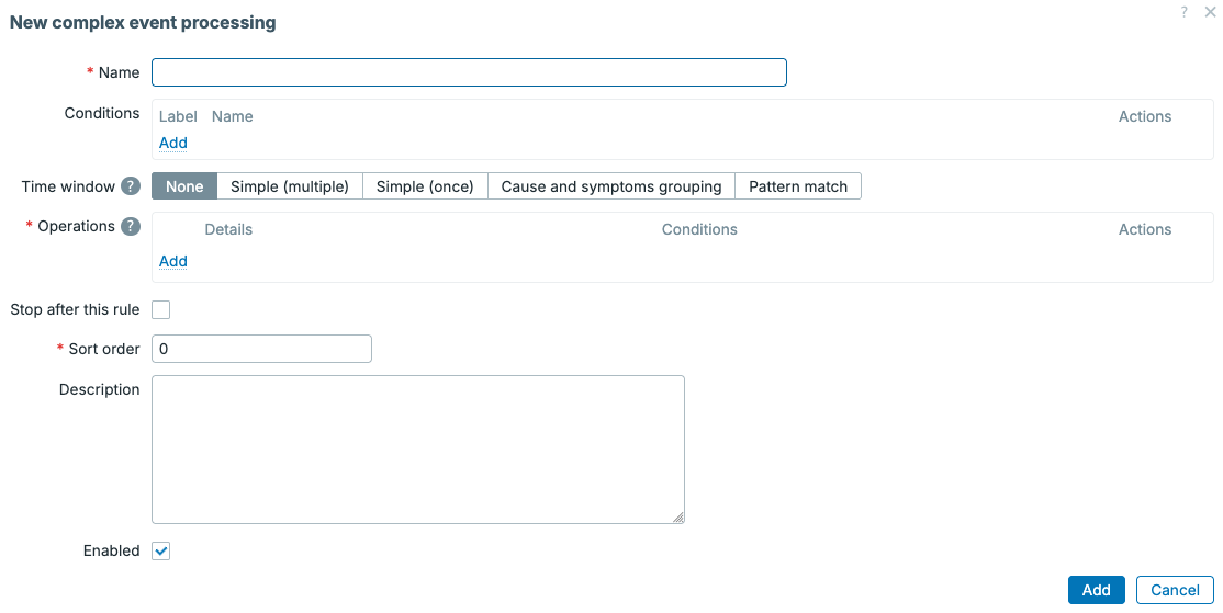 Event processing overview