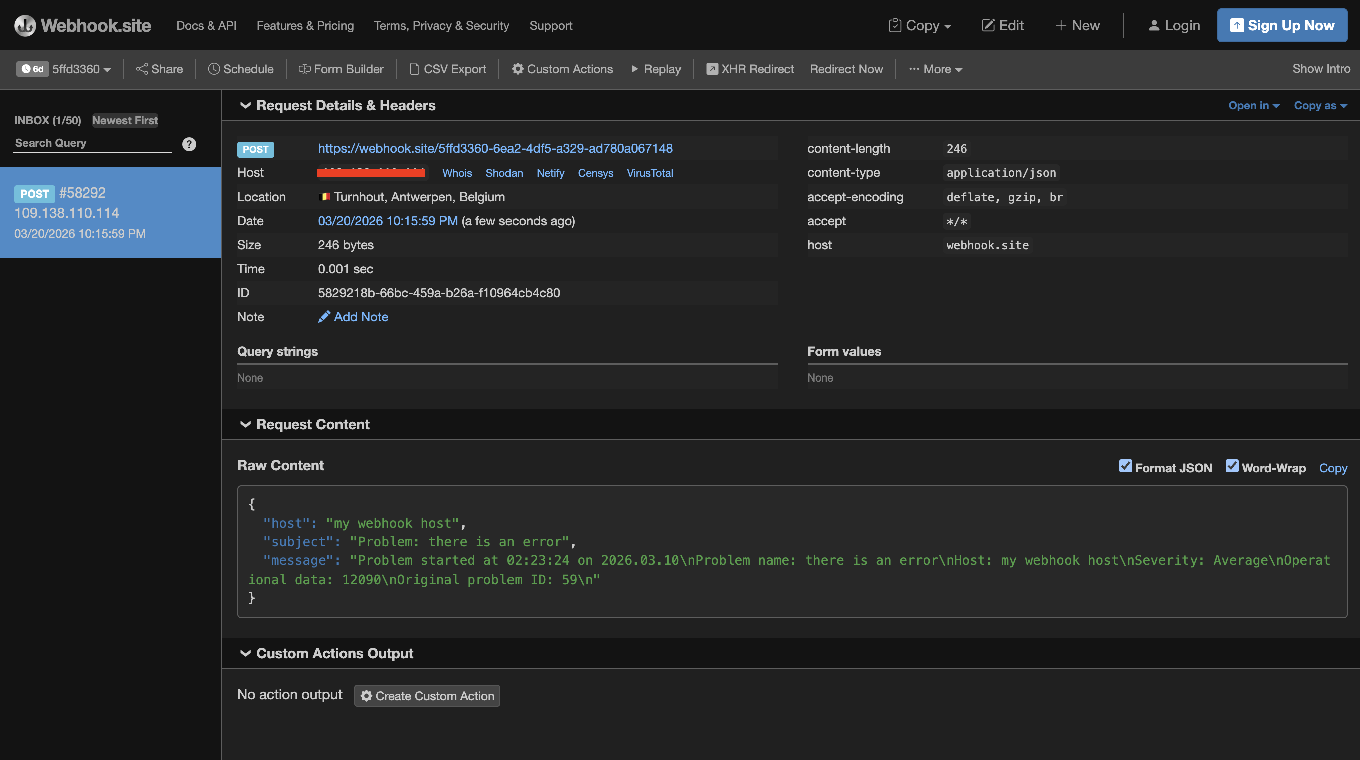 webhook